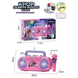 K-POP Demon Hunters Microphone Children's Toy with Light